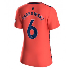 Lacne Ženy Futbalové dres Everton James Tarkowski #6 2023-24 Krátky Rukáv - Preč